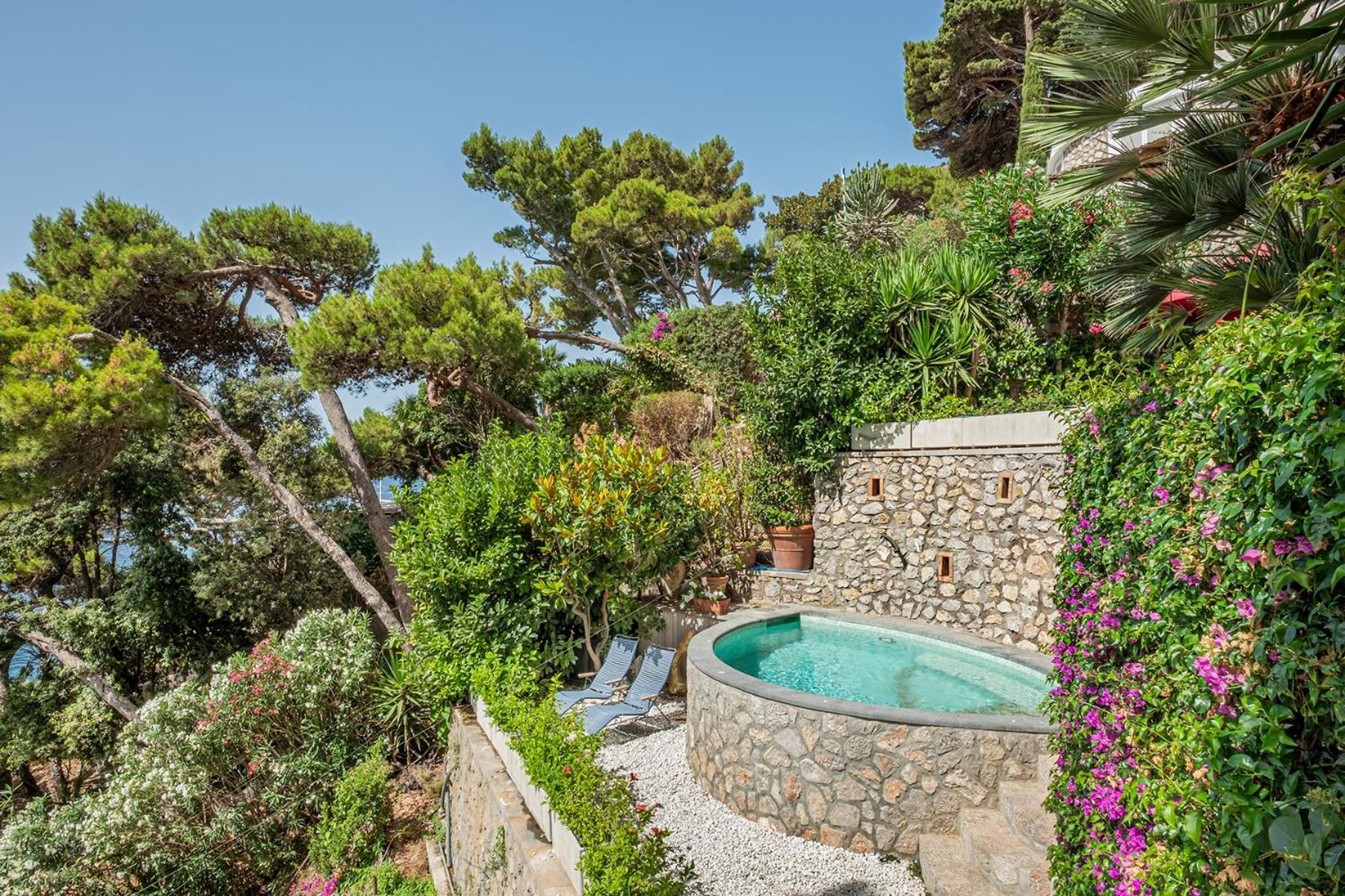Villa Cisterna Capri, Private Beach Front Property With Pool Extérieur photo