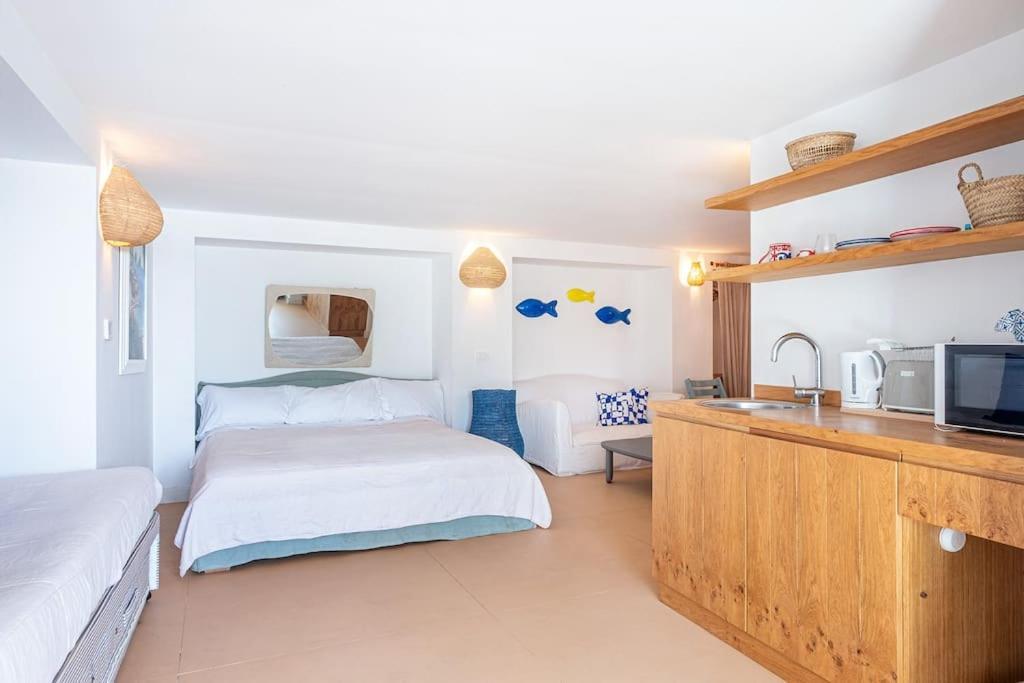 Villa Cisterna Capri, Private Beach Front Property With Pool Extérieur photo